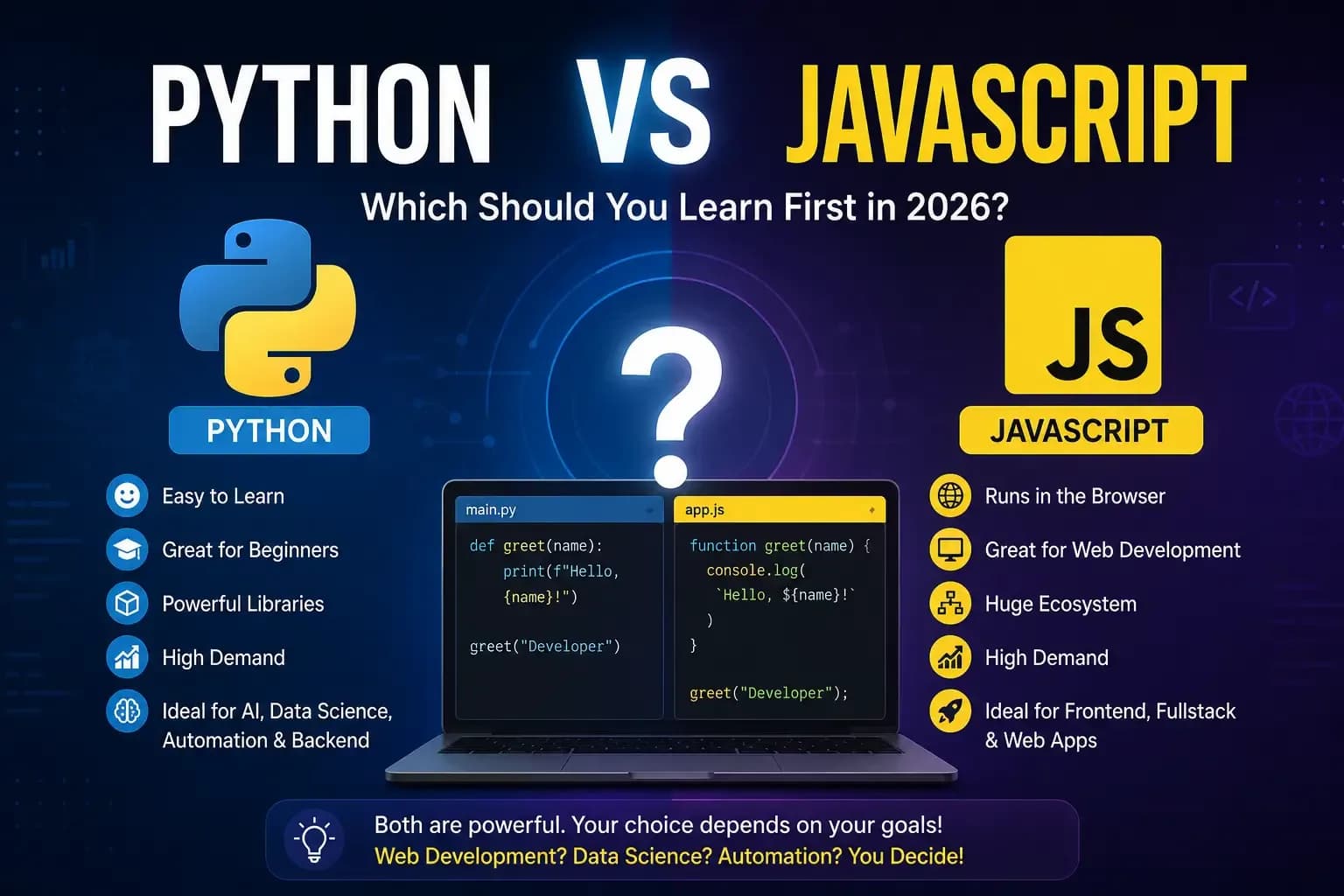 Python vs JavaScript